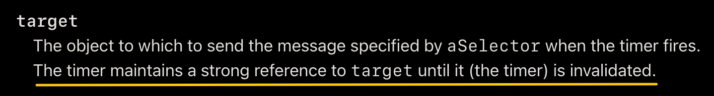 NSTimer循环引用原因